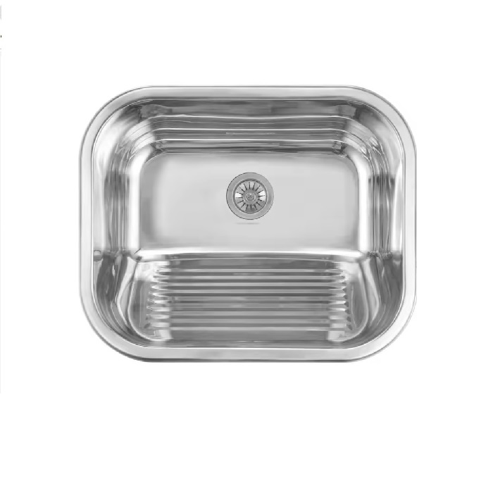 LAVADERO PARA ROPA 55X45X22CM + KIT DESAGUE