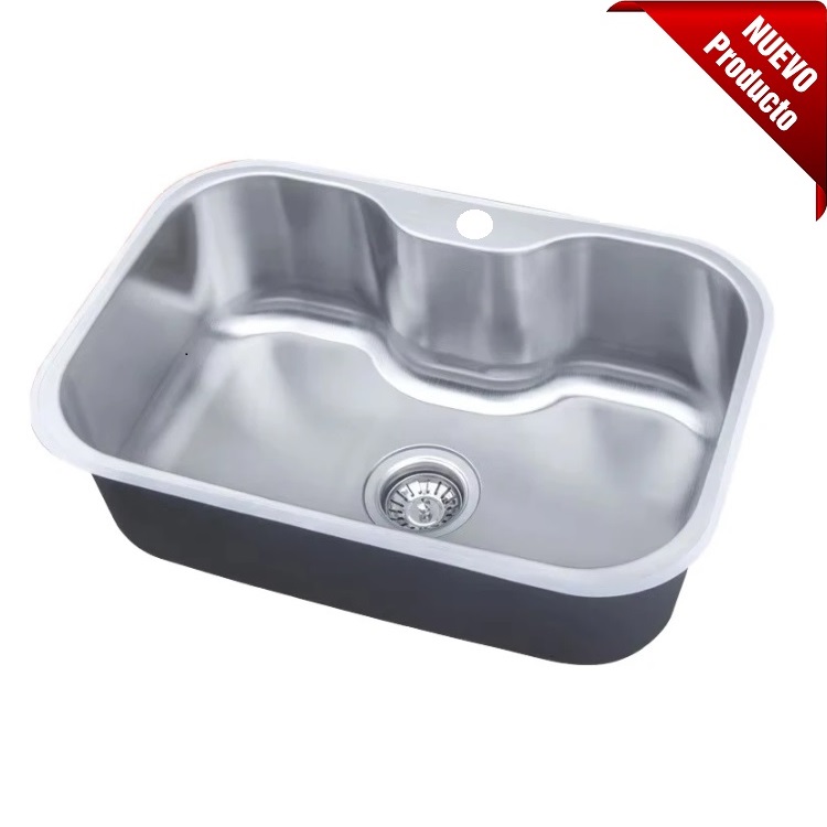 LAVAPLATOS BAJO CUBIERTA ESTILO RIÑON, 62X42X20Cm + KIT DE DESAGUE