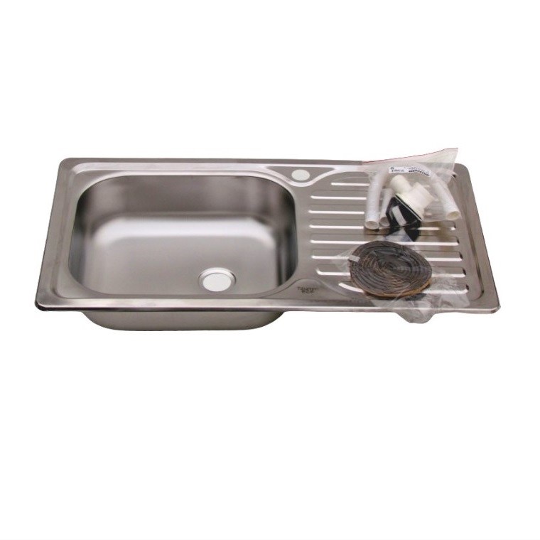 LAVAPLATOS EMPOTRADO 80X44X14CM + DESAGUE