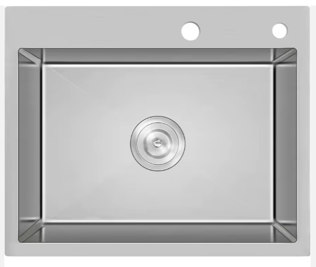 LAVAPLATOS EMPOTRADO DELUXE GRIS 50x45x20CM + KIT DE DESAGUE