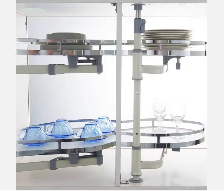 ESQUINERO EXTRAIBLE TIPO RIÑON COLOR BLANCO