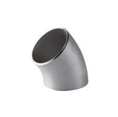 Codo 45 Sanitario Soldable de Radio Corto Pulido In/ext 320/180 AISI 304	 	