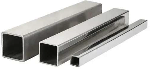 Tubo Cuadrado Acero inoxidable en acero AISI 304	 		 		