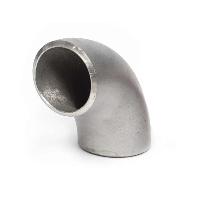 Codo 90° radio largo soldable, cédula 40S AISI304