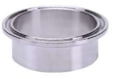 Férula Clamp Larga AISI304 y AISI 316L  (L=28.6MM)	 	 	
