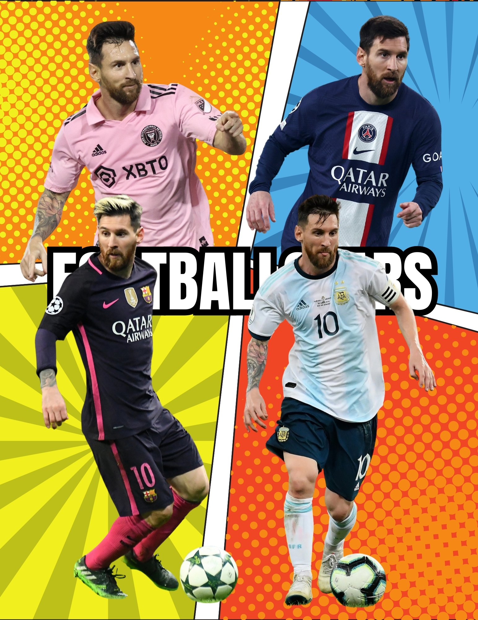 Los 4 de Messi