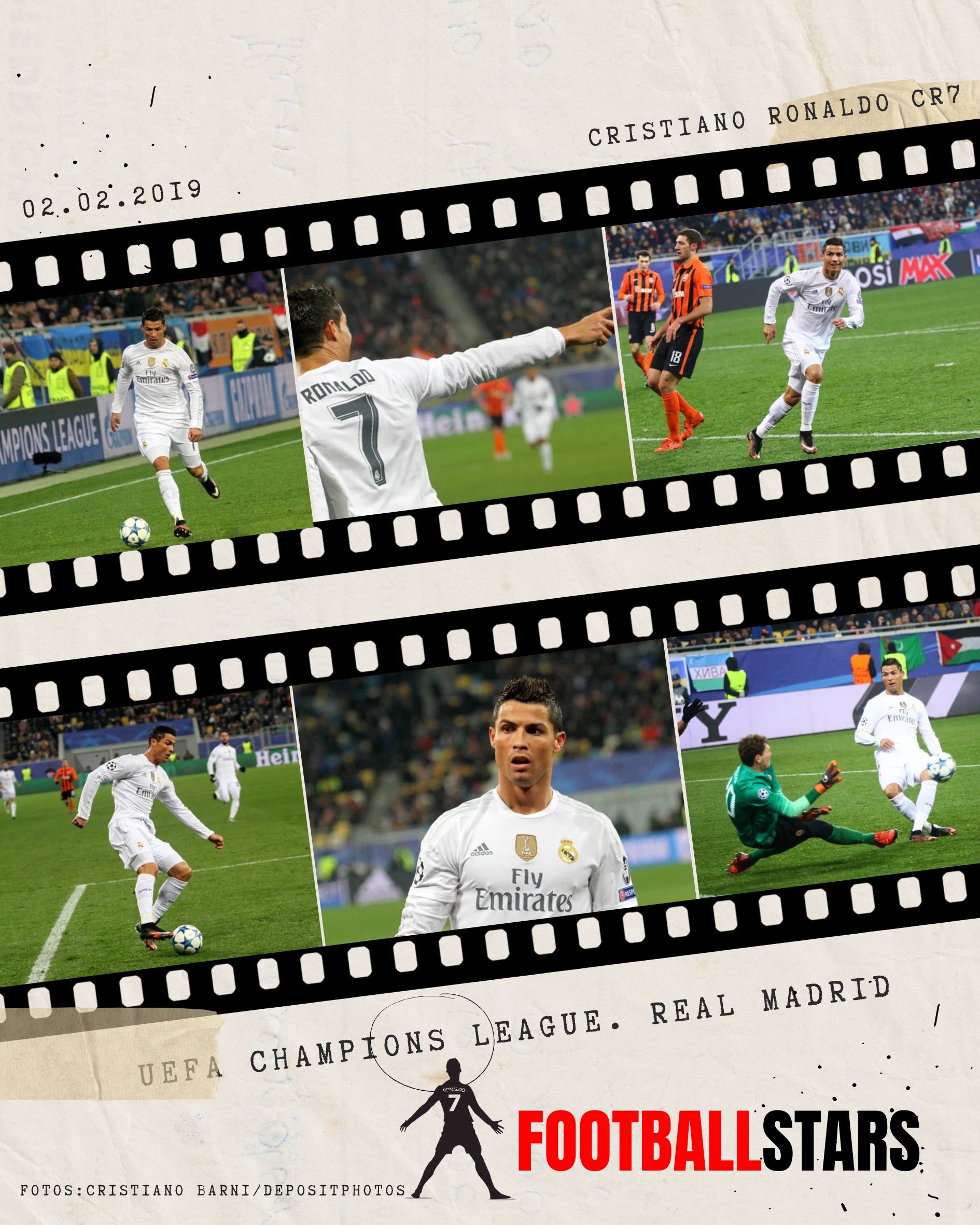 Coleccionable FOOTBALLSTARS CR7 Real Madrid