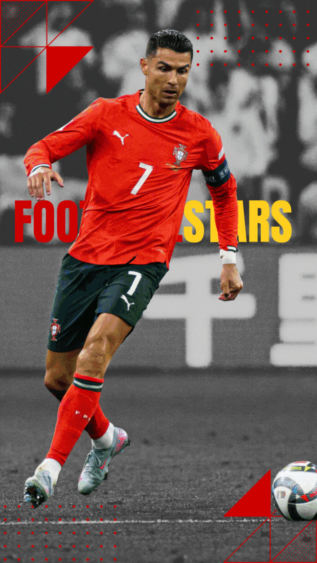 Coleccionable FOOTBALLSTARS CR7 GIF