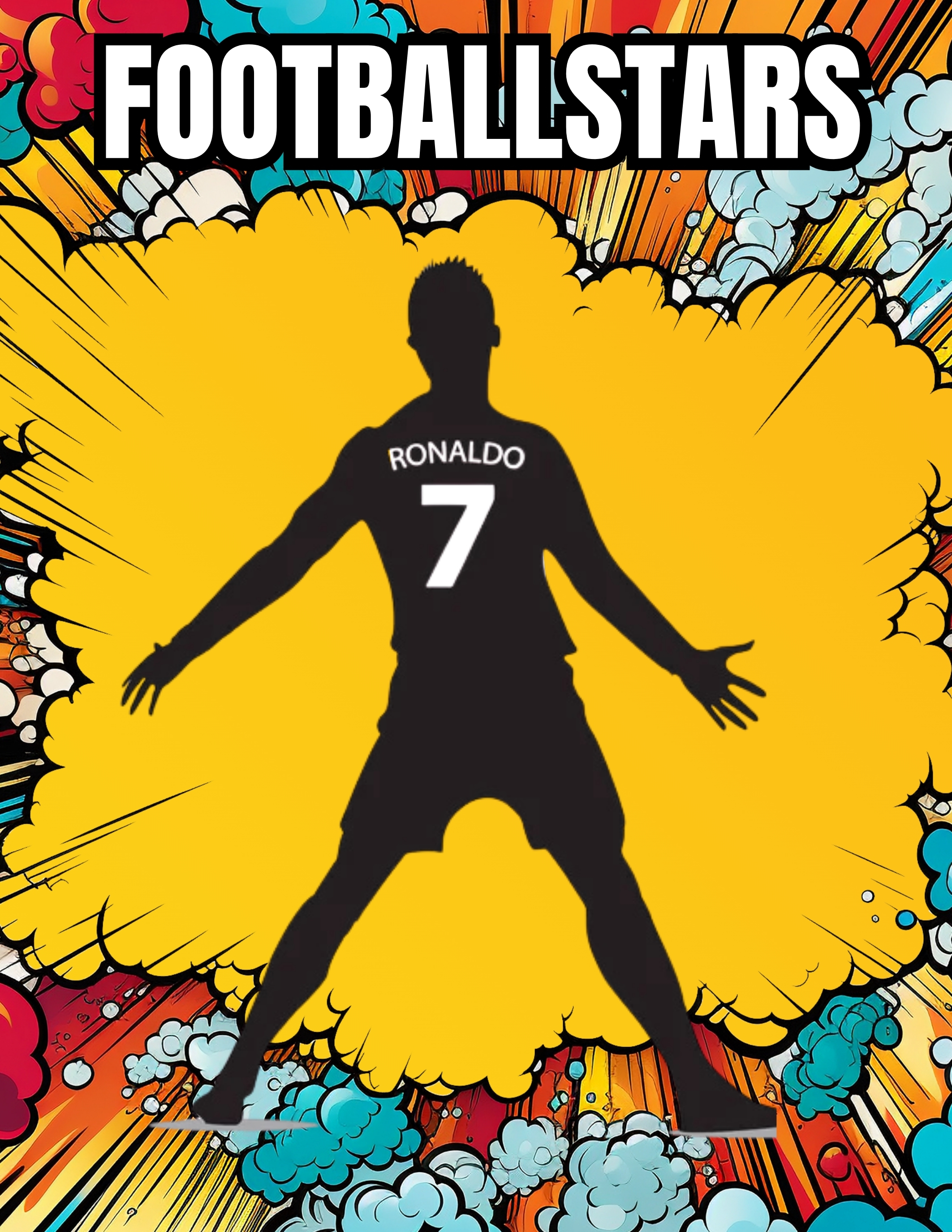 Coleccionable FOOTBALLSTARS CR7 Comic style