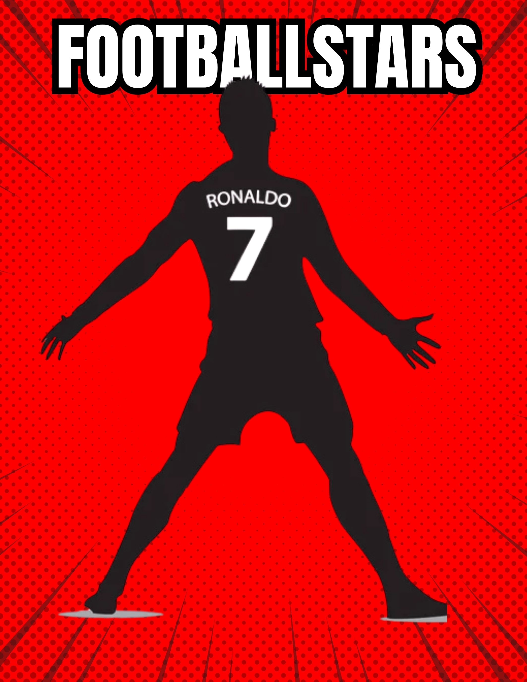 Coleccionable FOOTBALLSTARS CR7 Comic cover