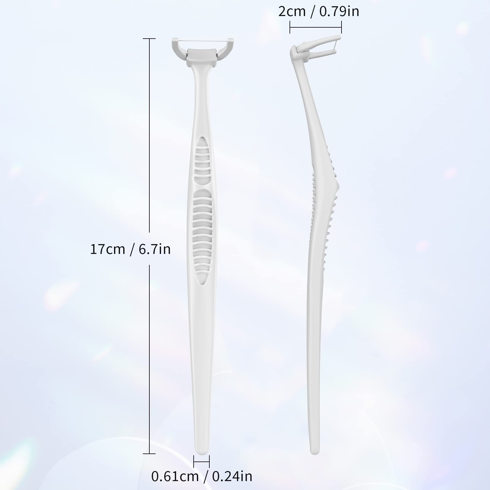 RAZOKO Ultimate Flosser Kit with 1 Handle and 120 Extra Strength Refills