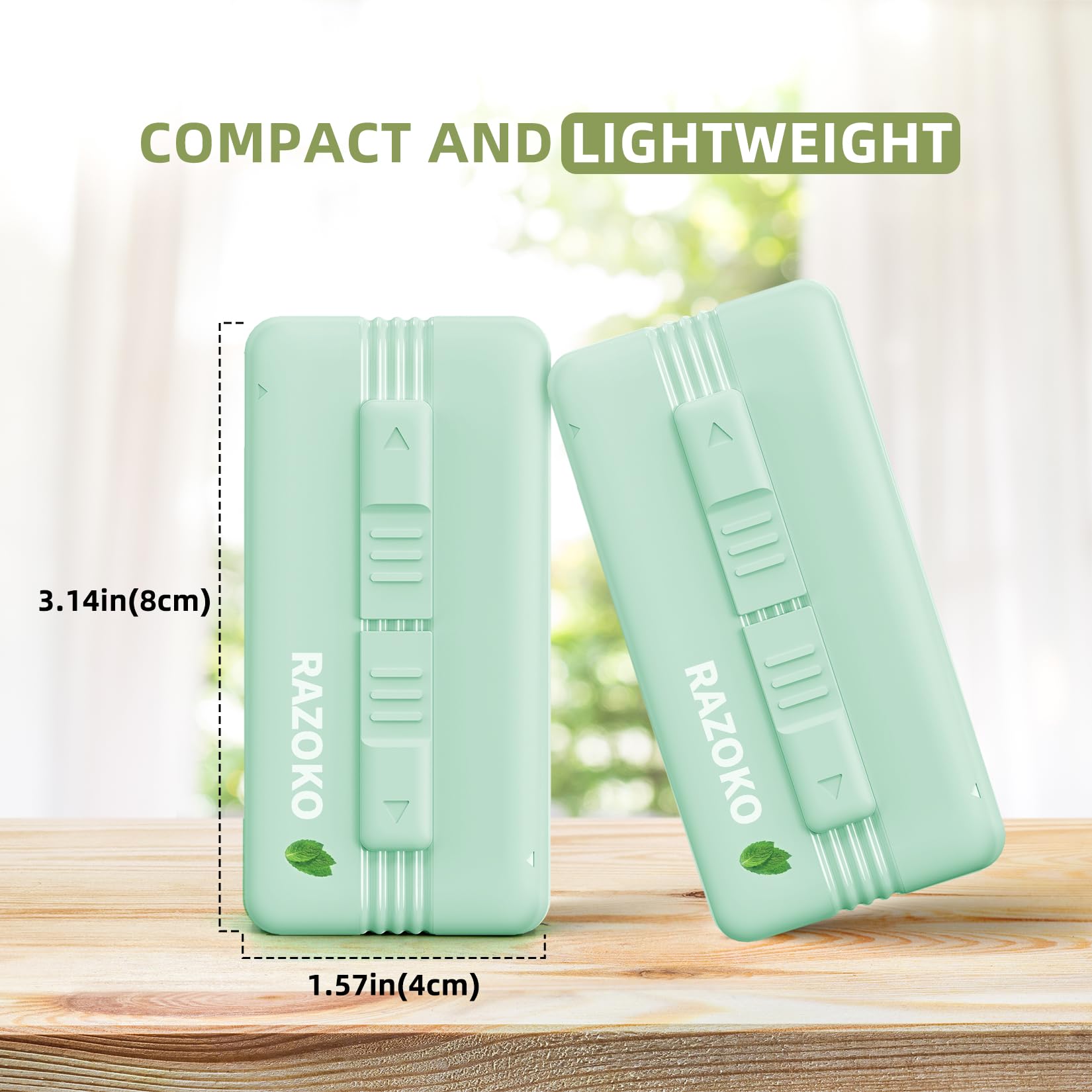 Dental Floss Picks Extra Strong Flosser Pick Toothpicks Fresh Mint (10 Count (Pack of 2))