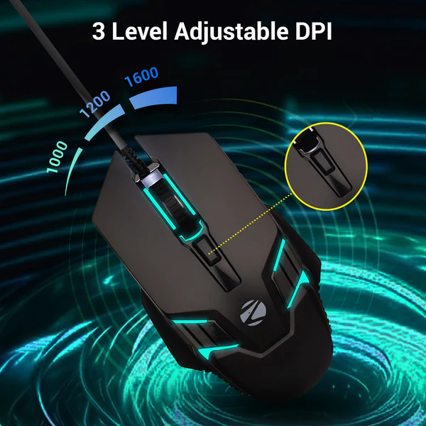 Zebronics Gaming Keyboard and Mouse Combo