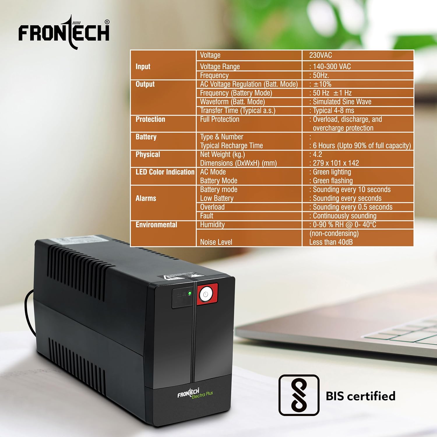 Frontech UPS 600V