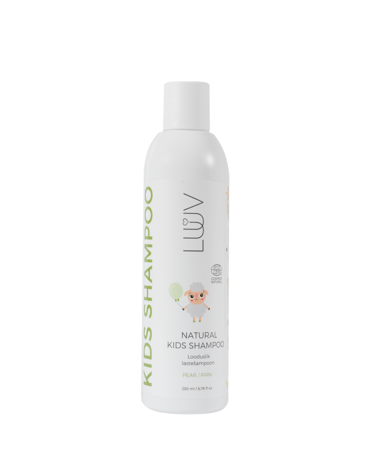 Champú natural para niños