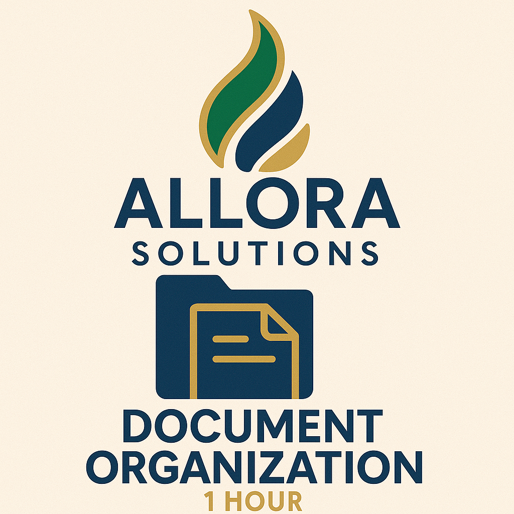 1 Hour - Document Organization Service