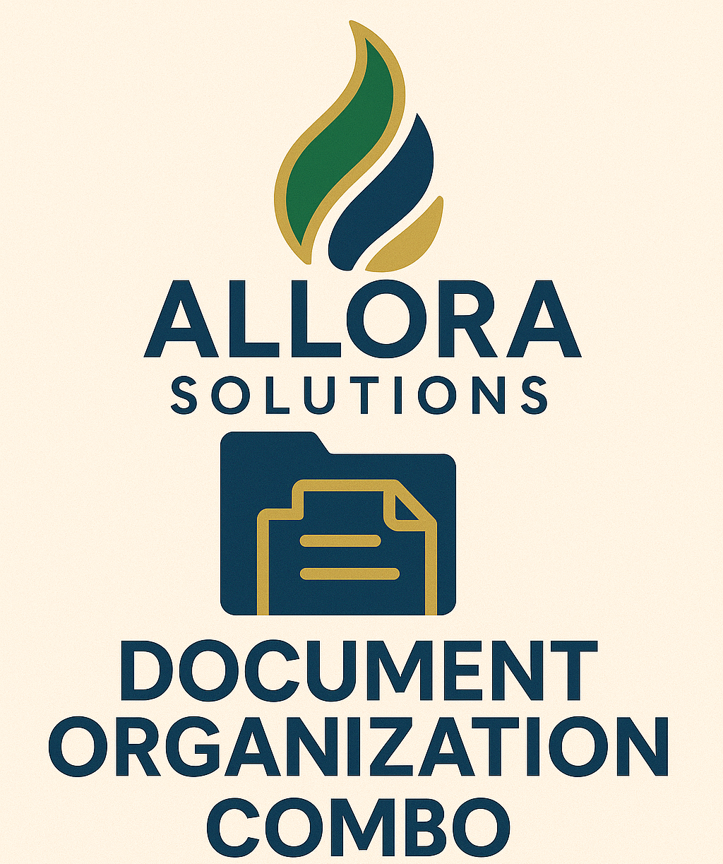 12 Hours - Document Organization Combo