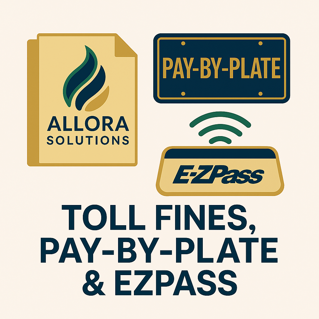 Toll Fines, Pay-By-Plate & EZPass