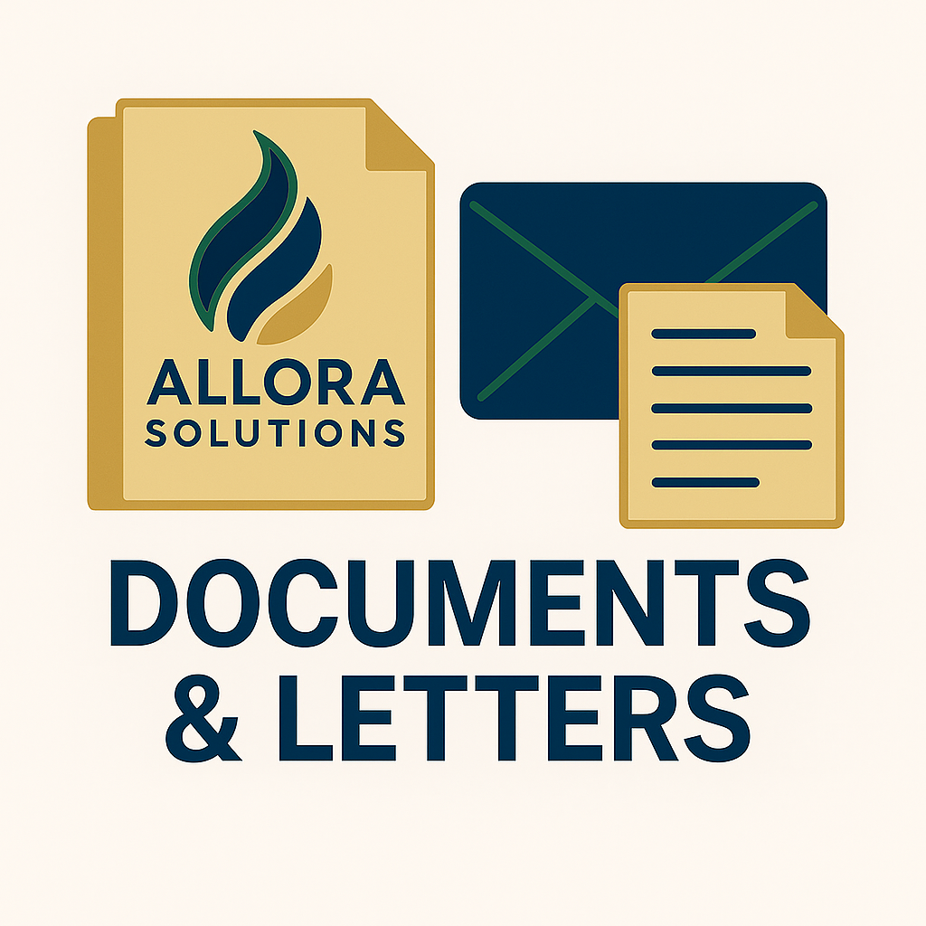 Custom Letter Creation (English or Portuguese)