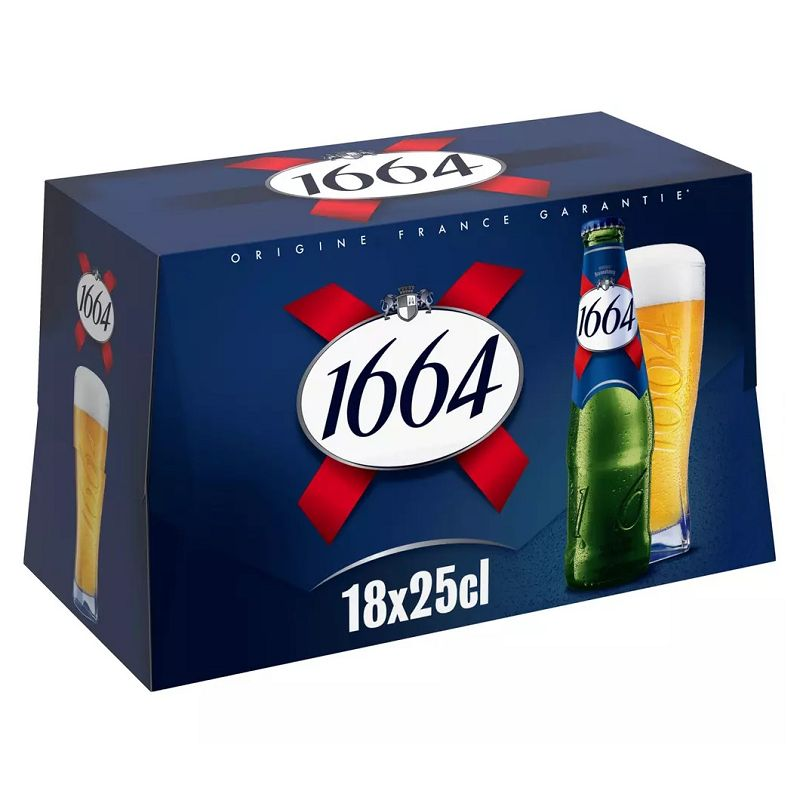 Bière 1664 – Pack de 18 bouteilles 25 cl