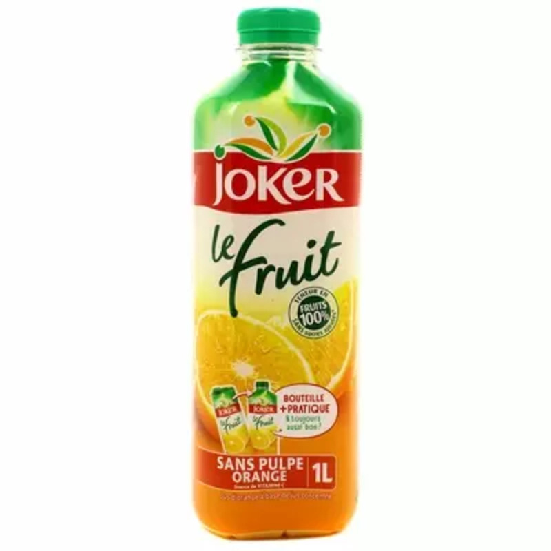 Jus d'orange sans pulpe Joker