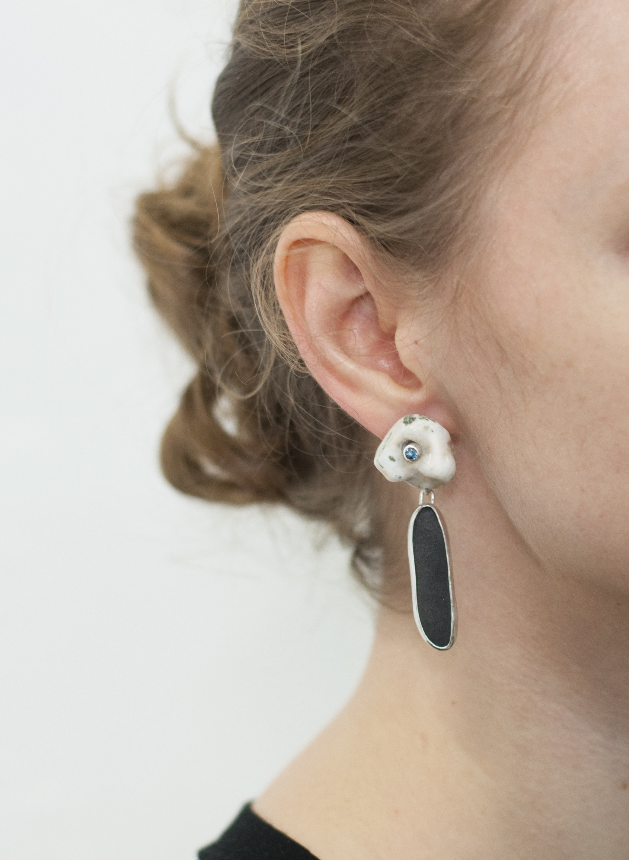 Sidabriniai auskarai