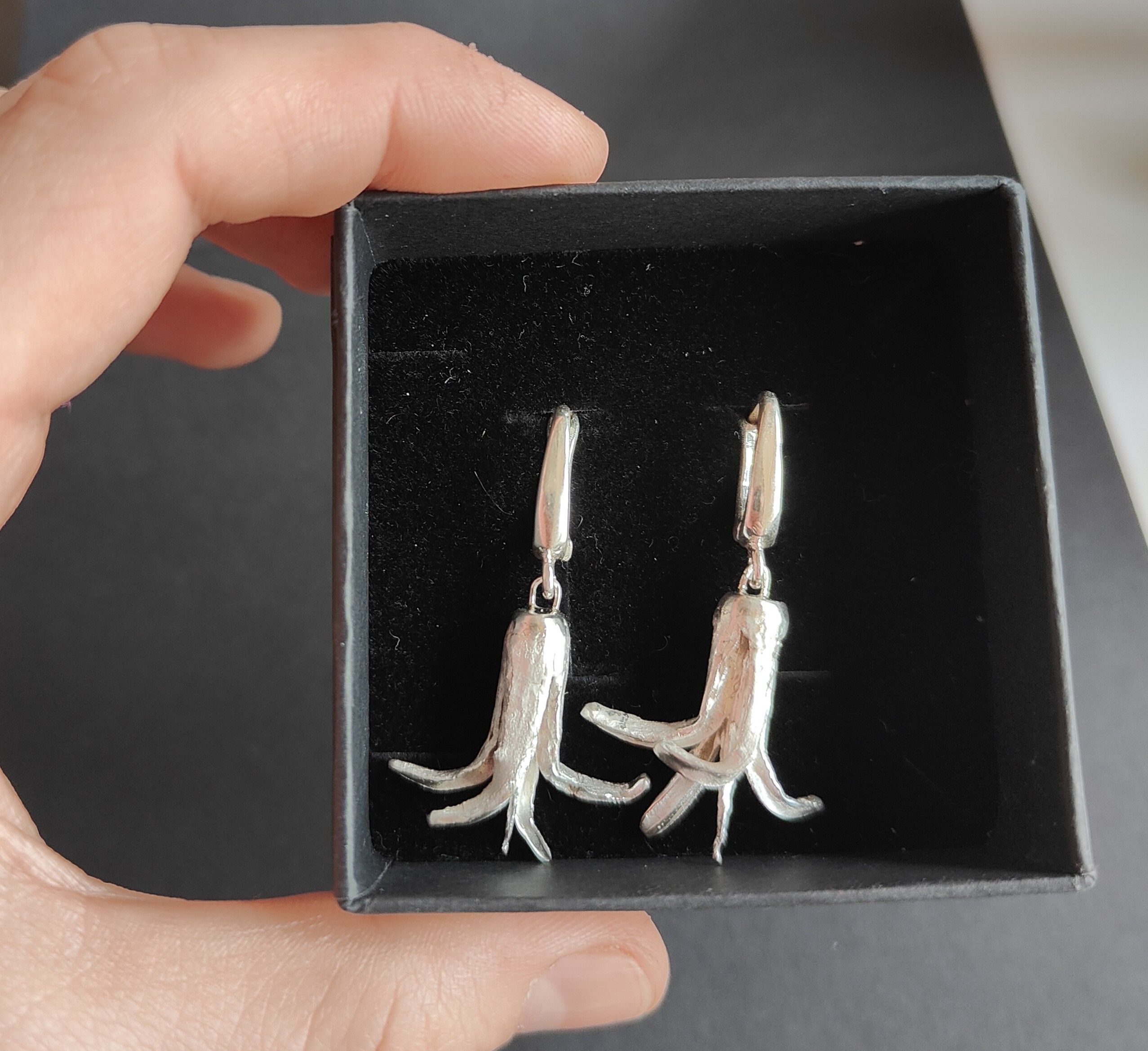 Sidabriniai auskarai