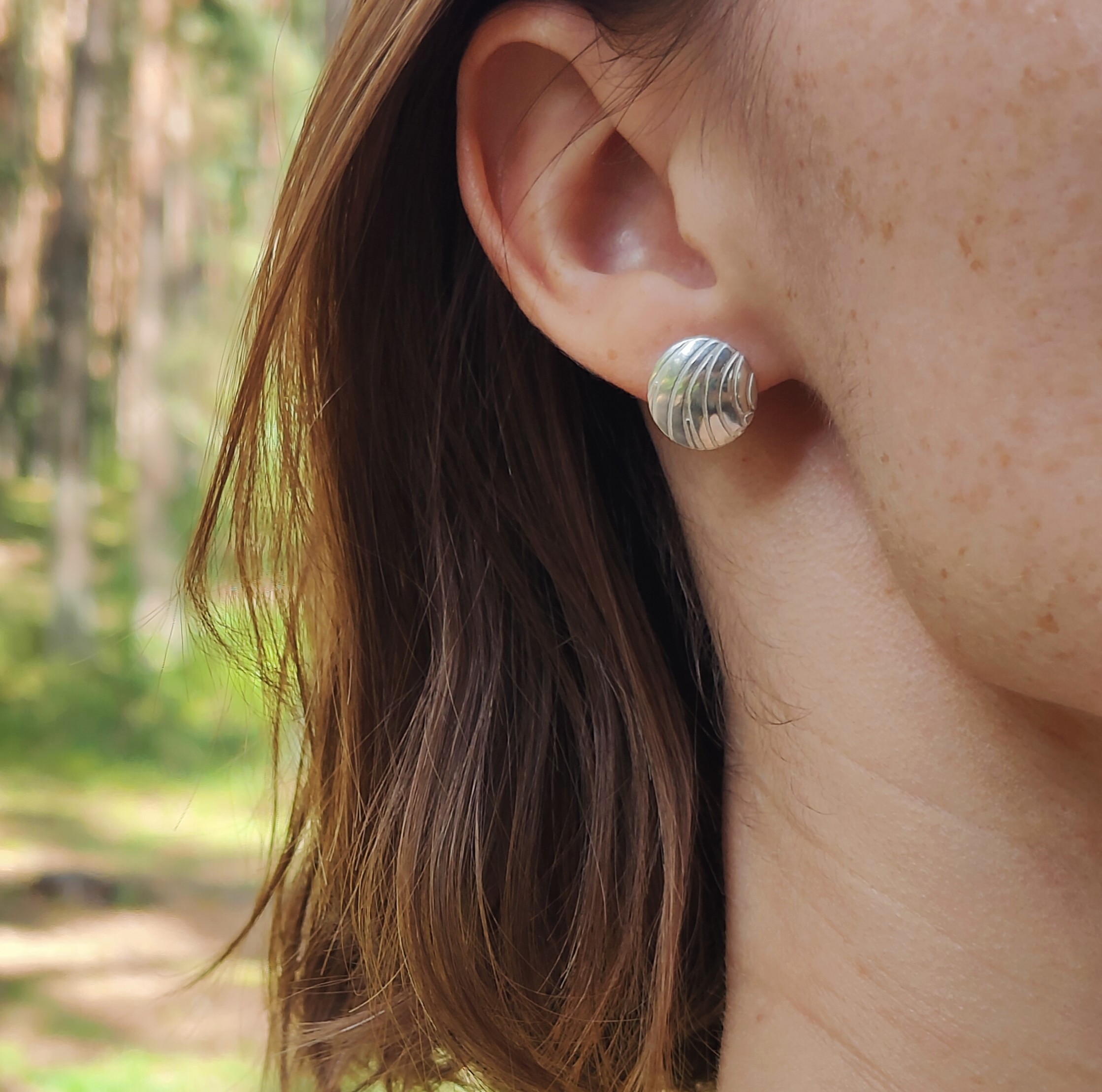 Sidabriniai auskarai