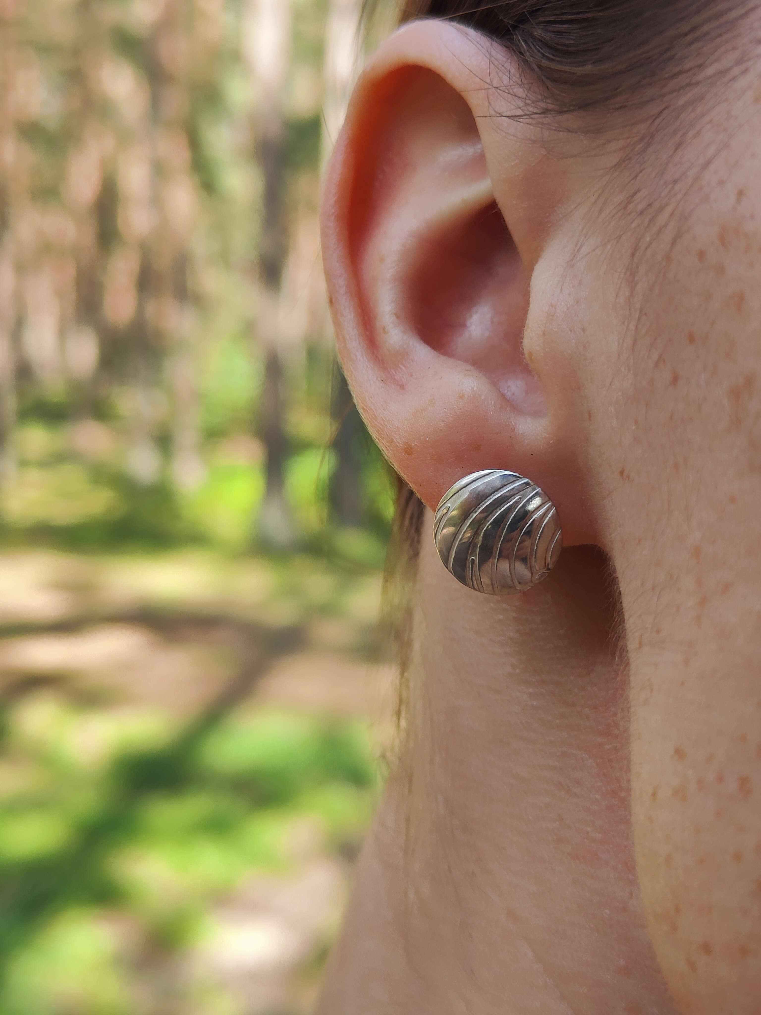 Sidabriniai auskarai