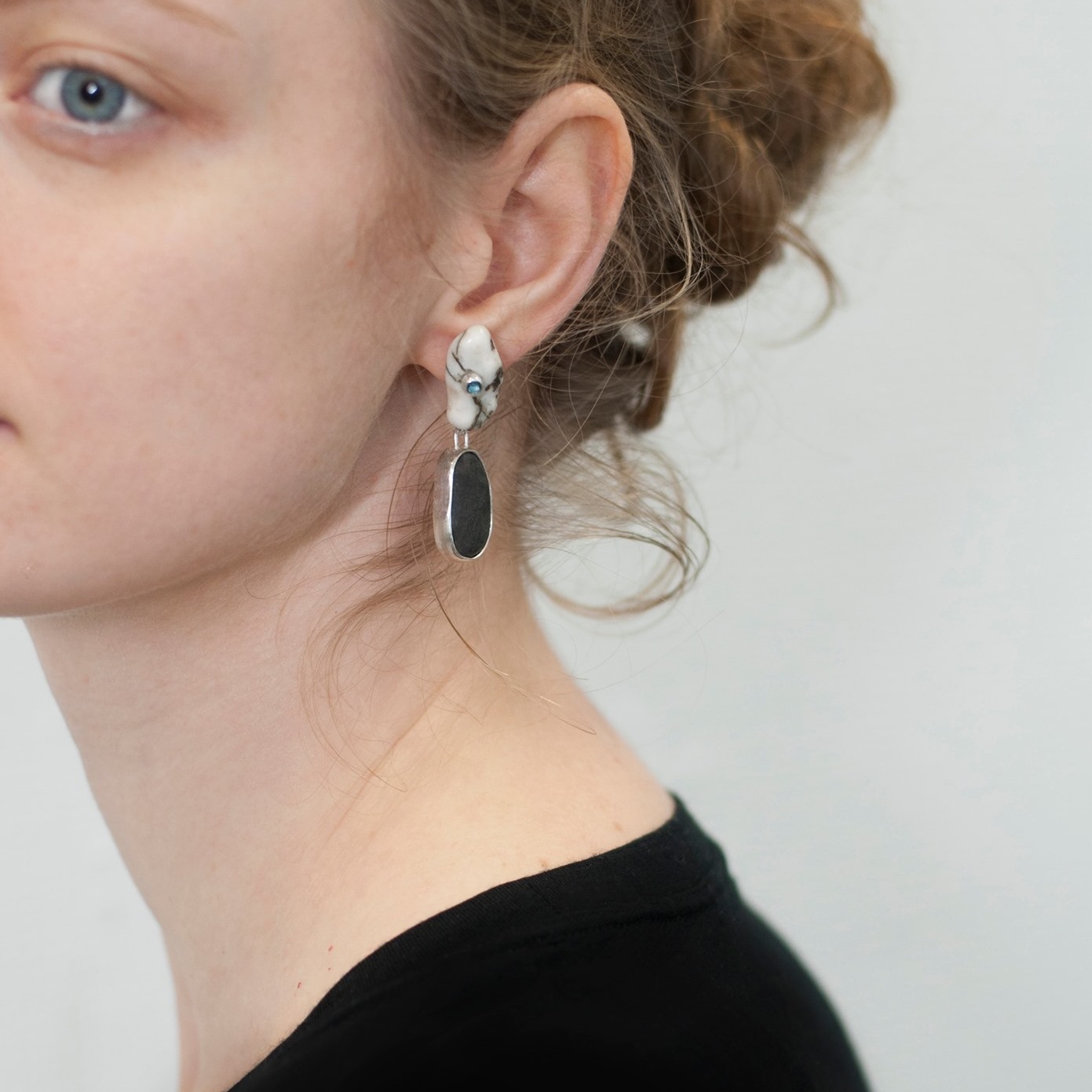 Sidabriniai auskarai