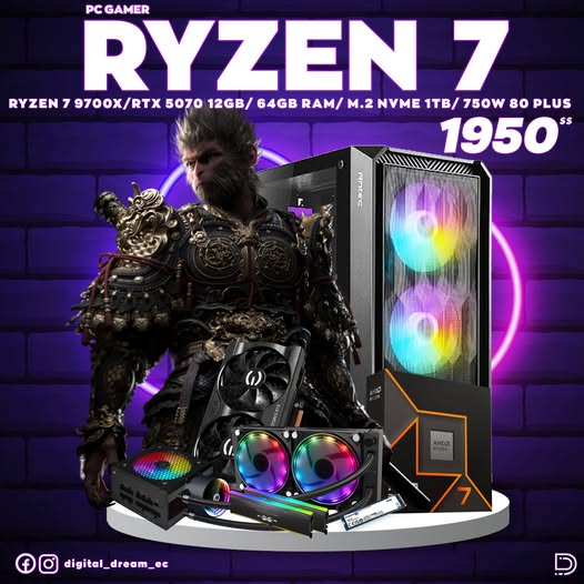 PC Gamer Ryzen 7