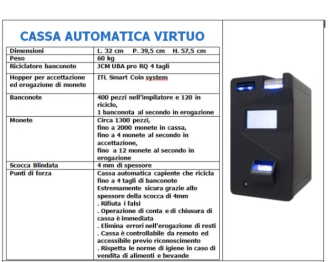 Cassa Automatica Virtuo