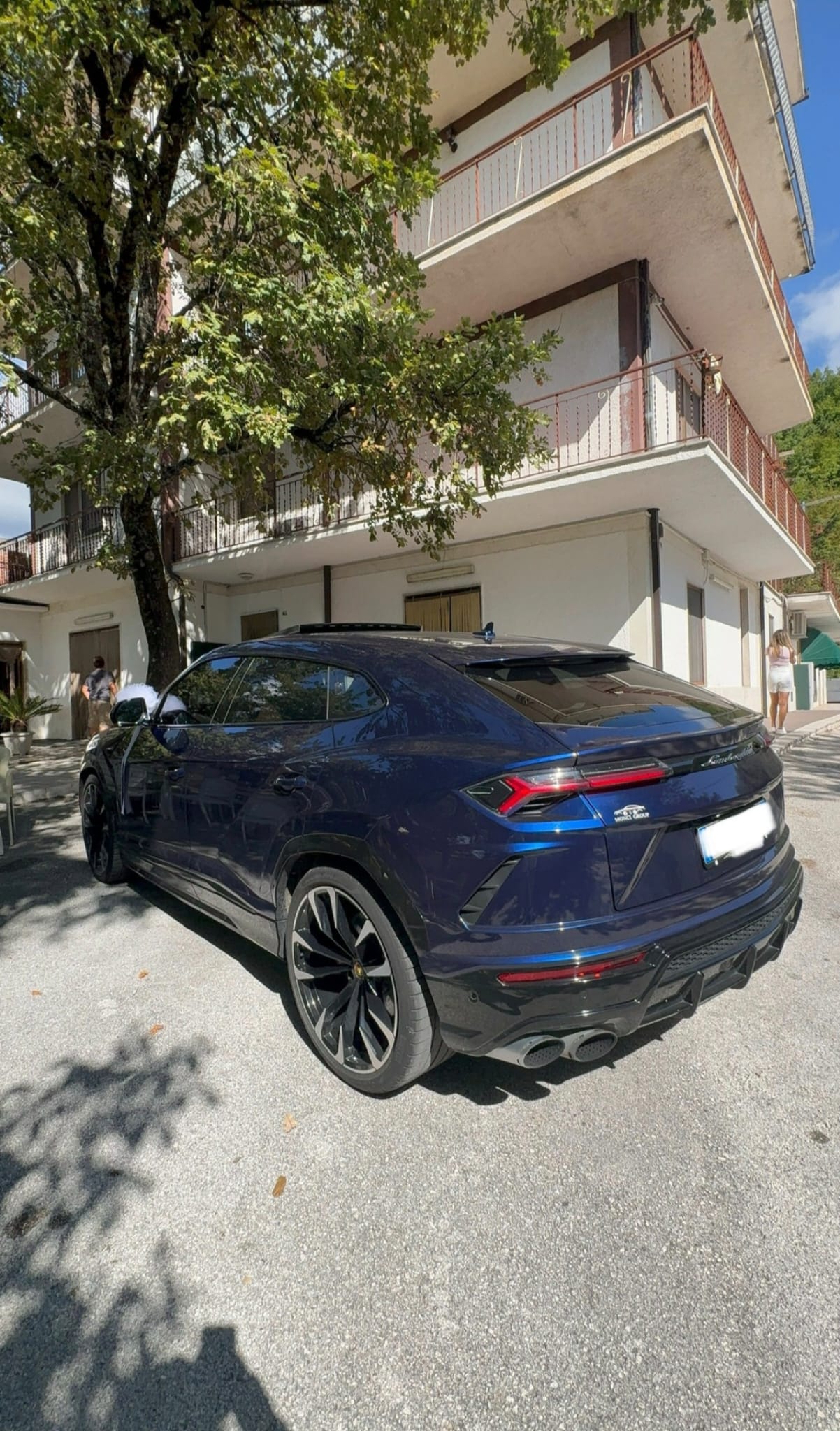Lamborghini Urus Blu