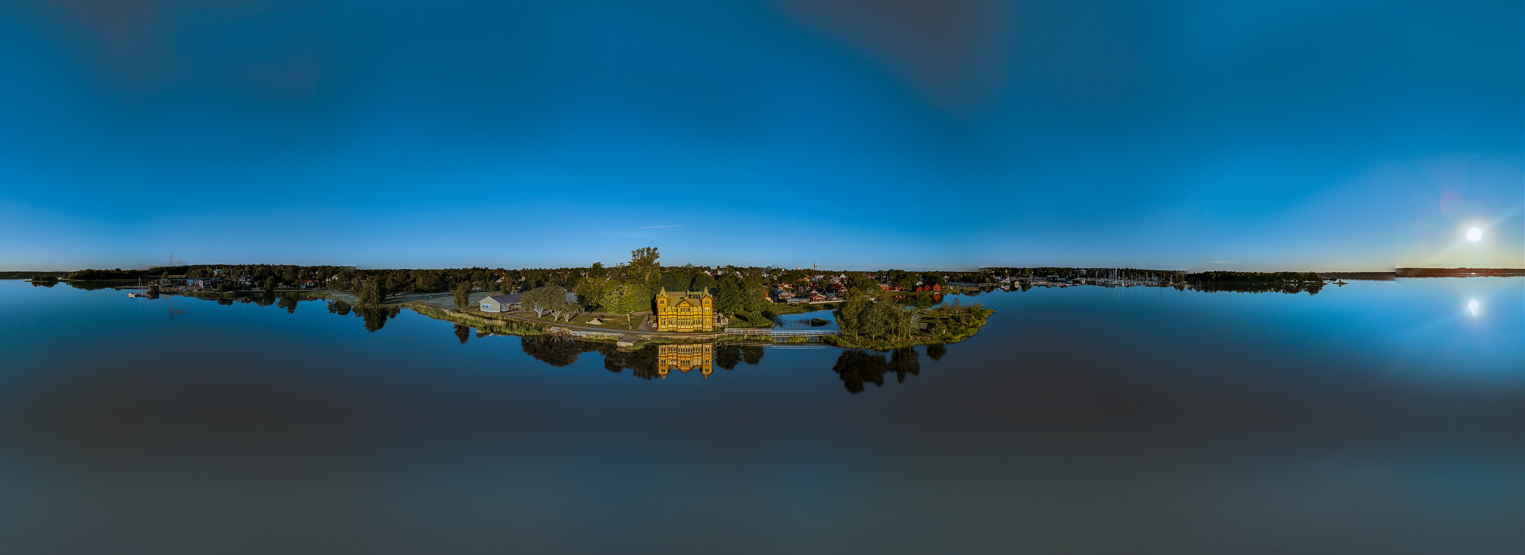 B016 Approaching Östhammar by Water