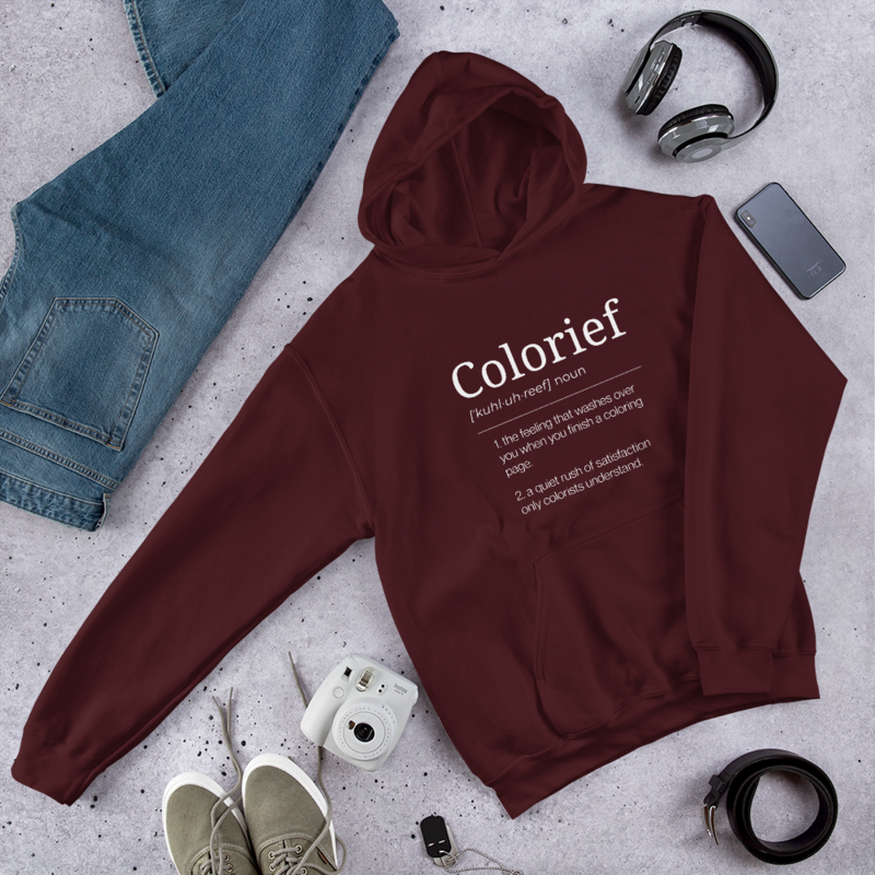 "COLORIEF" DEFINITION HOODIE | UNISEX PULLOVER