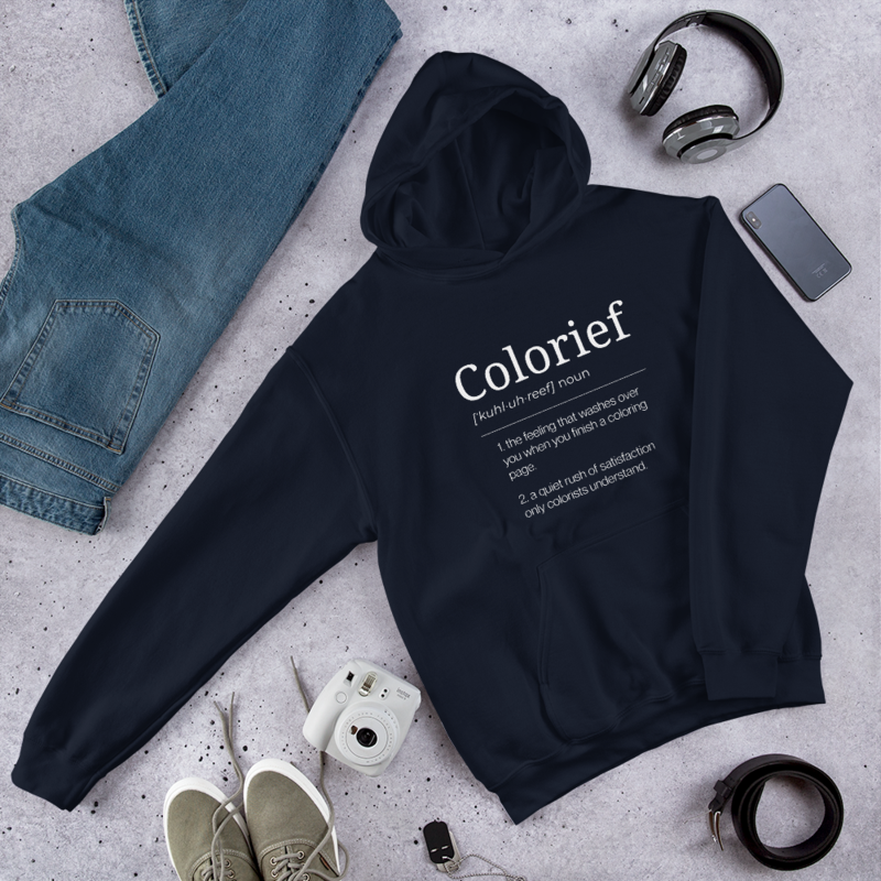 "COLORIEF" DEFINITION HOODIE | UNISEX PULLOVER