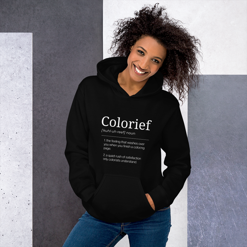 "COLORIEF" DEFINITION HOODIE | UNISEX PULLOVER