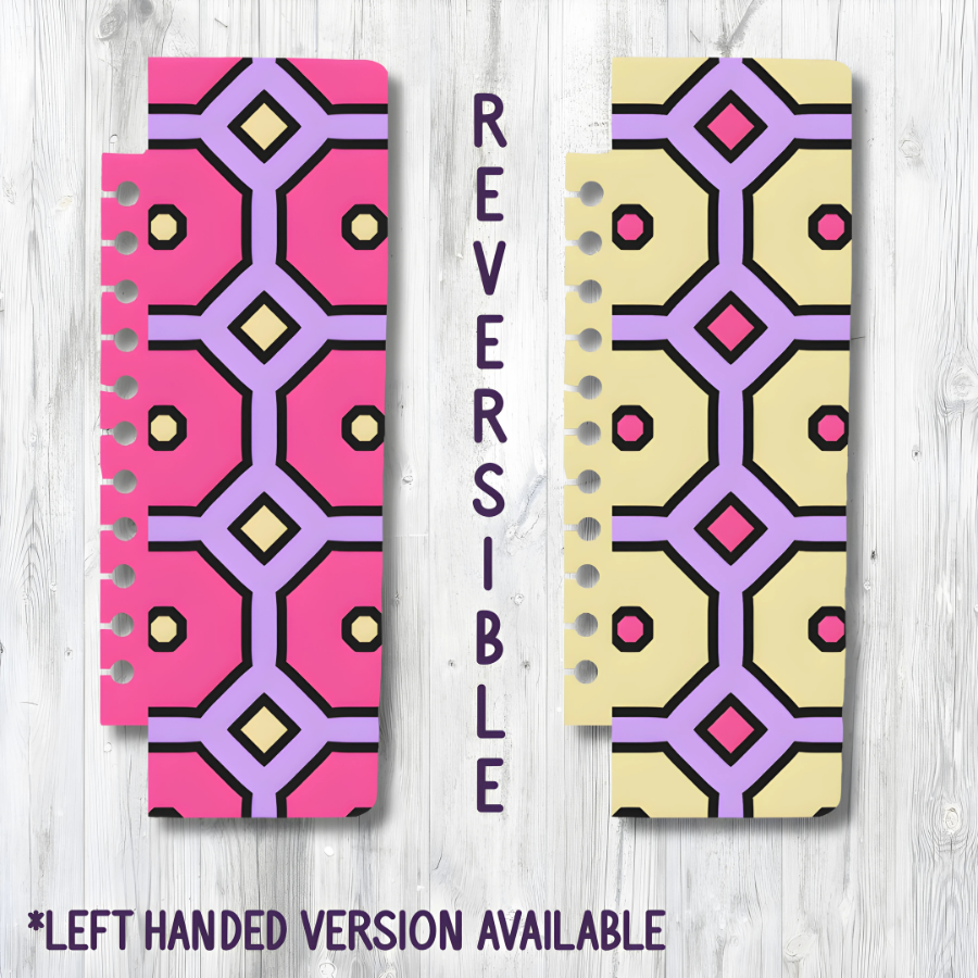 "MINDFUL PATTERNS" MATCHING SNAP-IN BOOKMARK