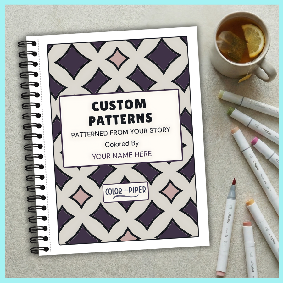 CUSTOM PATTERNS COLORING BOOK BUNDLE