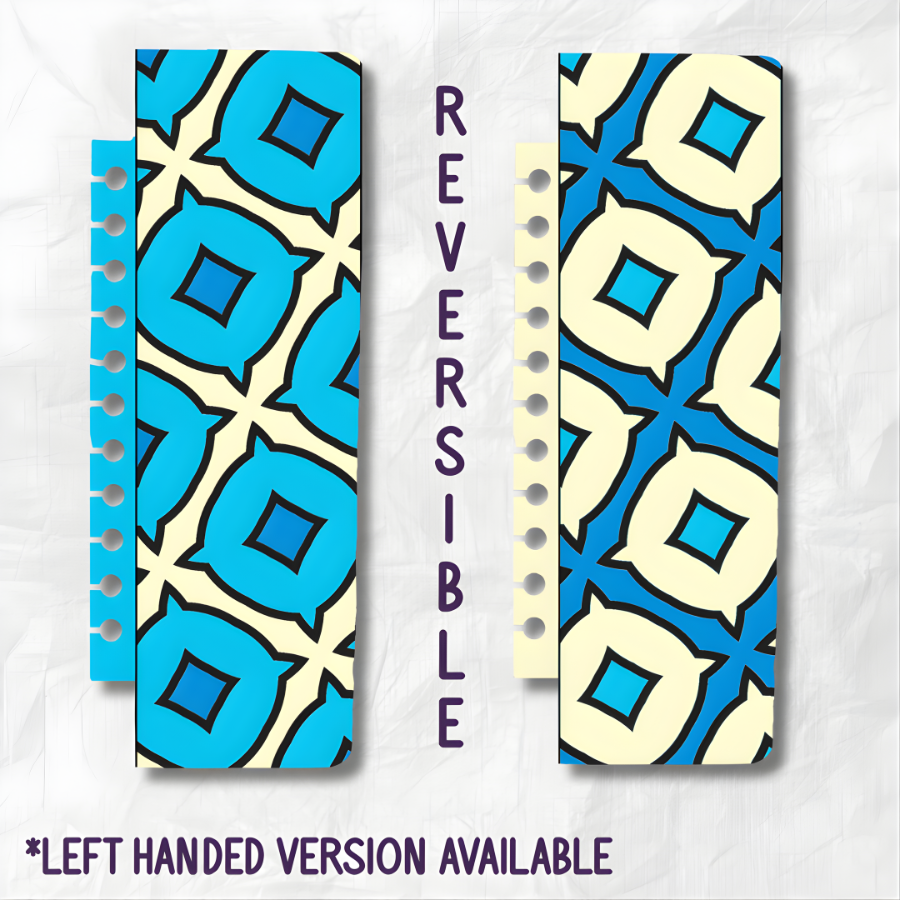 "RELAXING PATTERNS" MATCHING SNAP-IN BOOKMARK