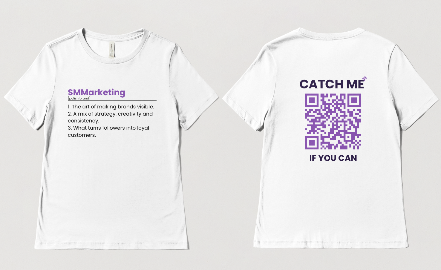 Koszulka personalizowana CATCH ME IF YOU CAN x YOUR BRAND 