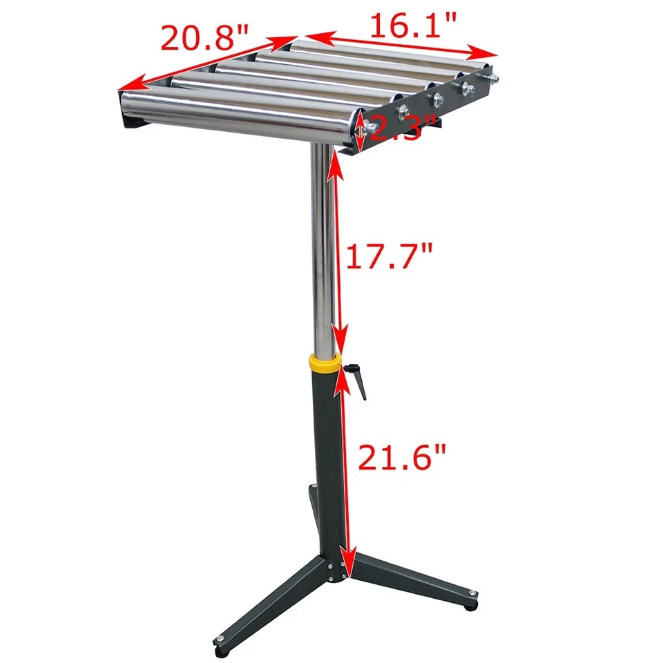 Adjustable Roller Conveyor Stand