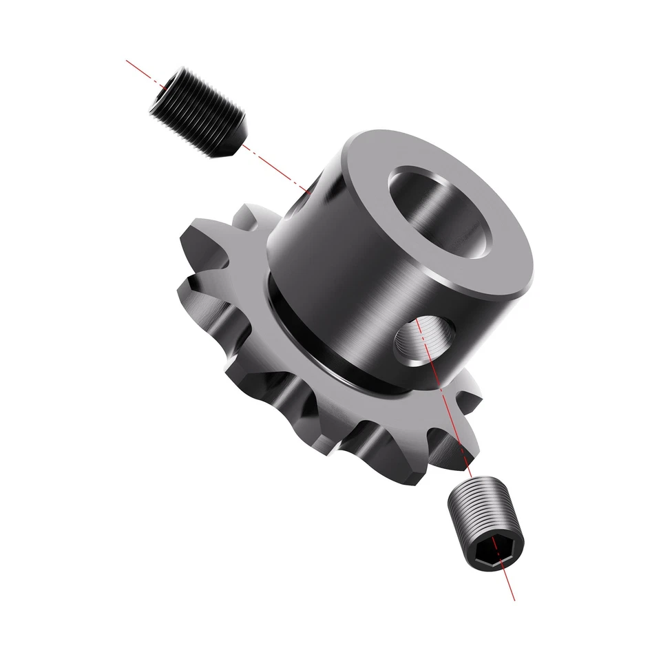 Steel Sprocket with Set Screws
