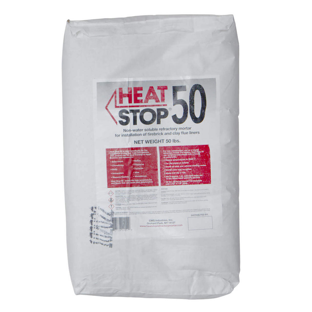 Heat Stop 50 Refractory Mortar Bag