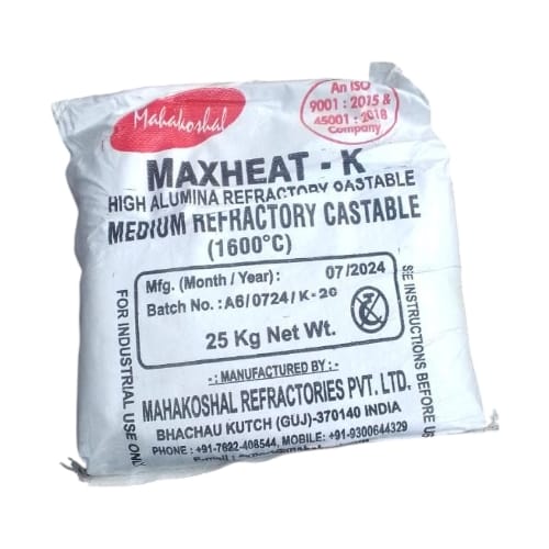 Maxheat - K High Alumina Refractory Castable