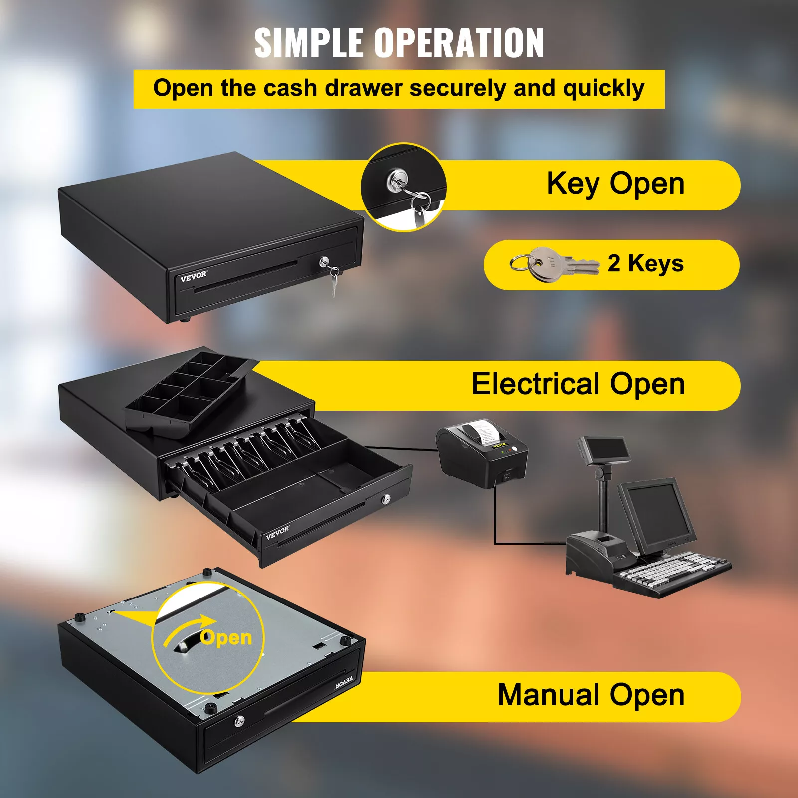 Geldschublade – Secure Cash Drawer
