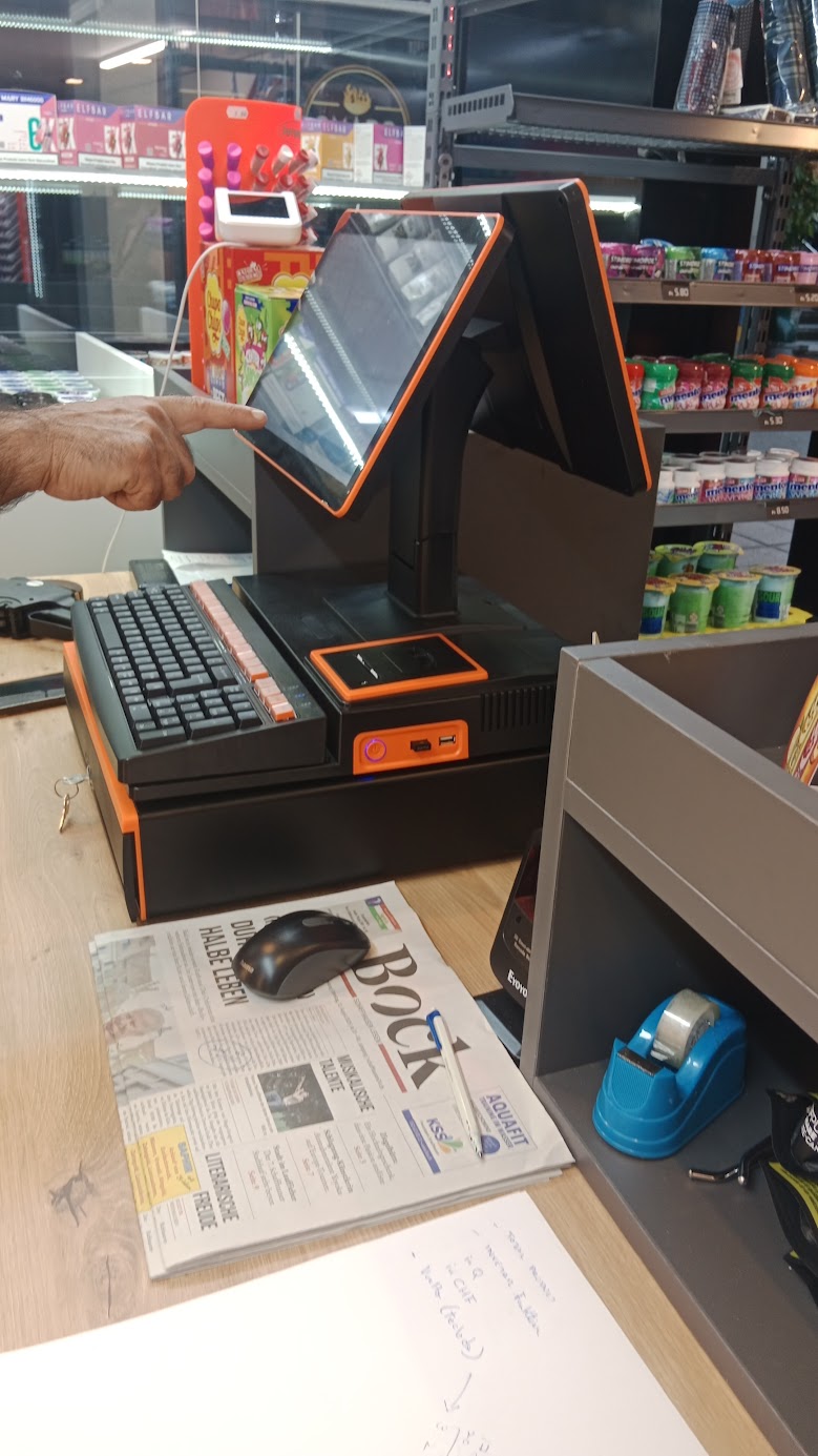 All-in-One POS Terminal- Kasse Kiosk