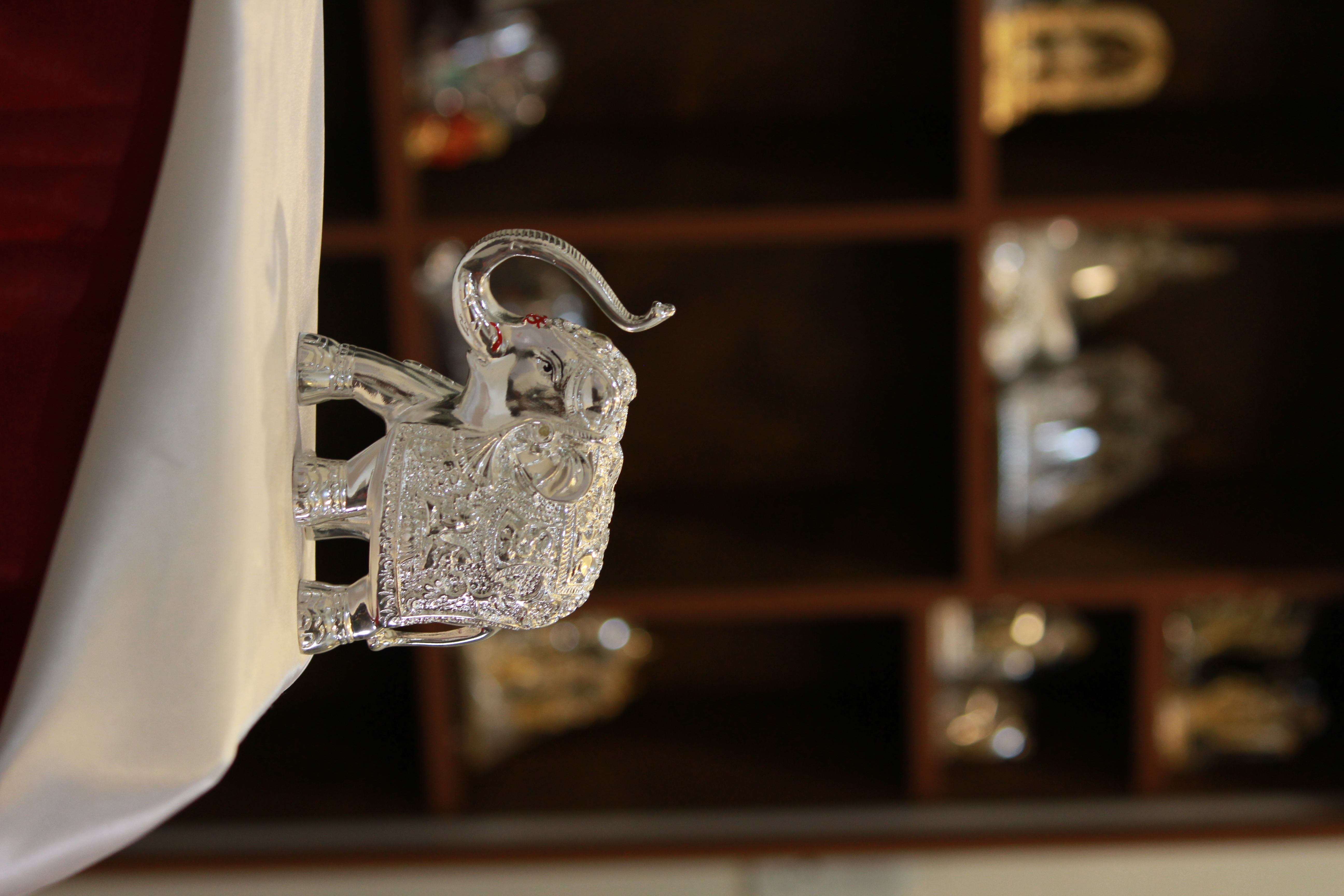 Regal Silver Elephant