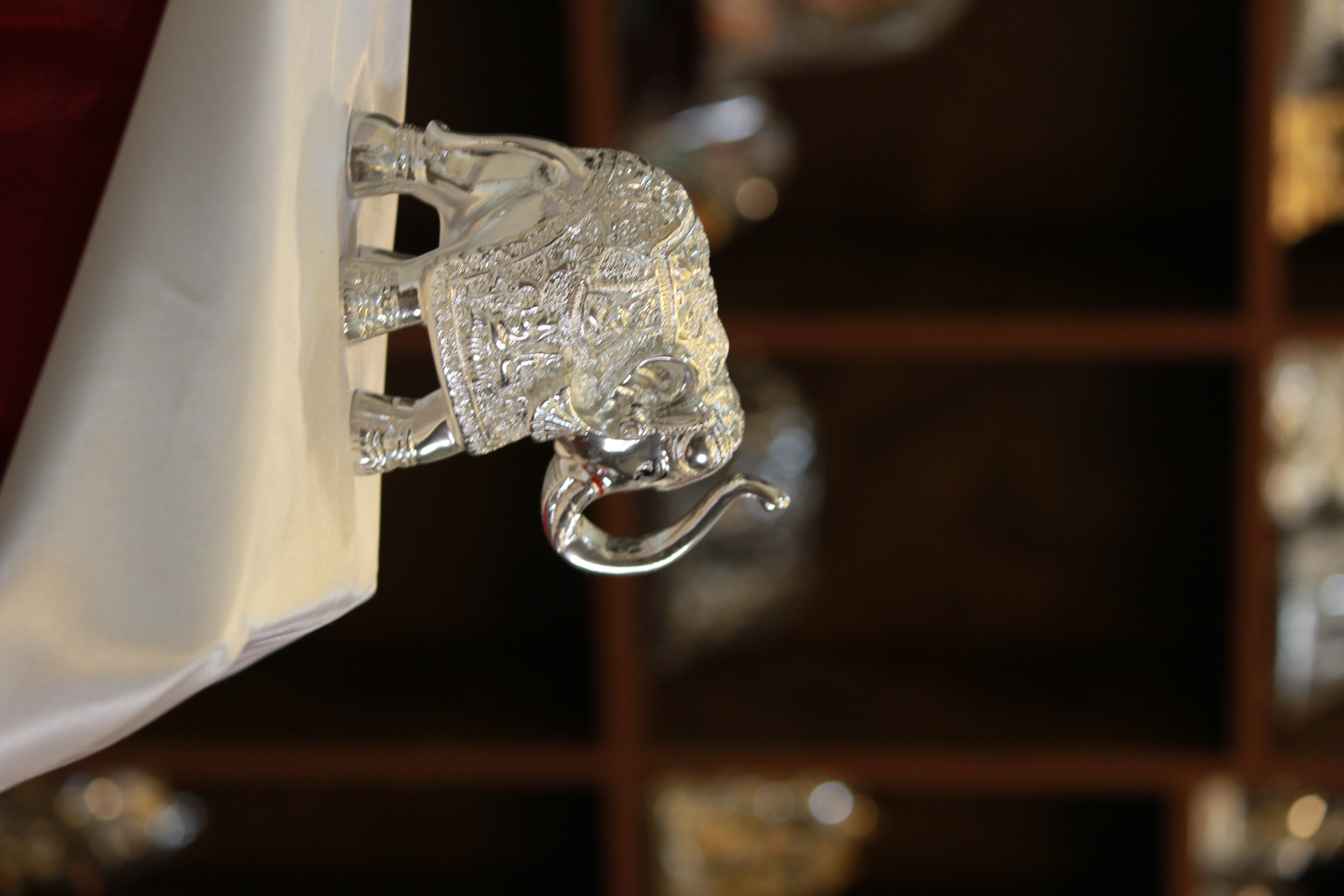 Regal Silver Elephant