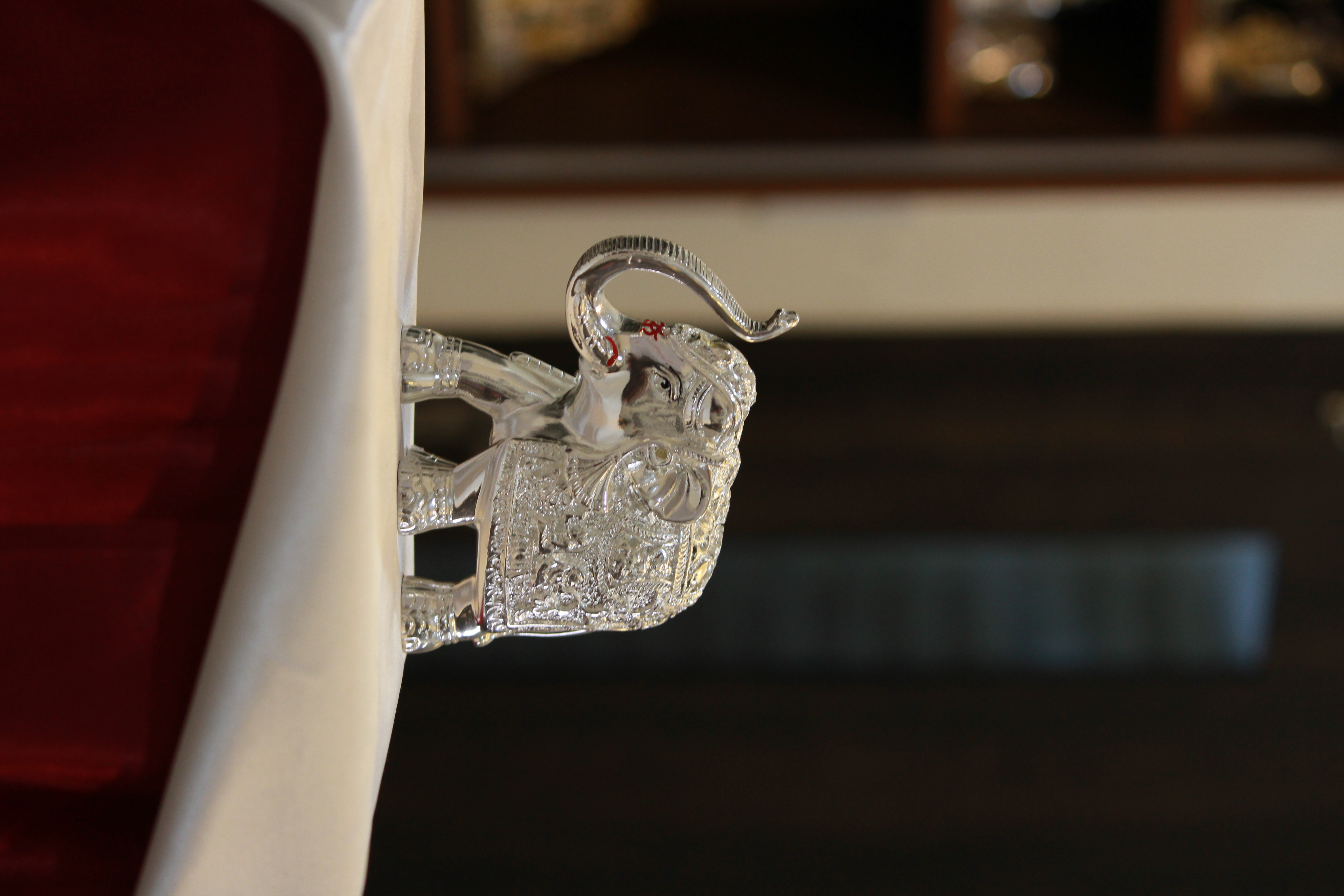 Regal Silver Elephant